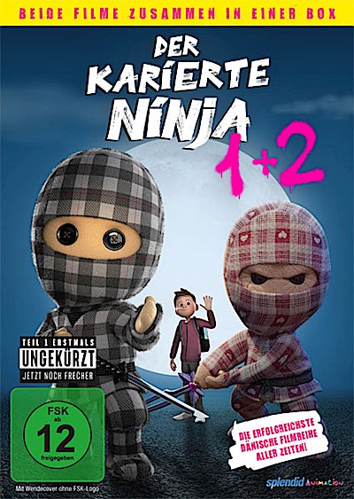 Der karierte Ninja 1 & 2, 2 DVD