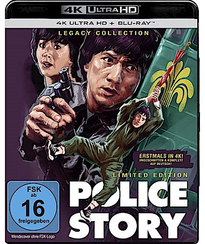 Police Story 4K - Legacy Collection, 1 4K UHD-Blu-ray + 1 Blu-ray (Limited Edition)