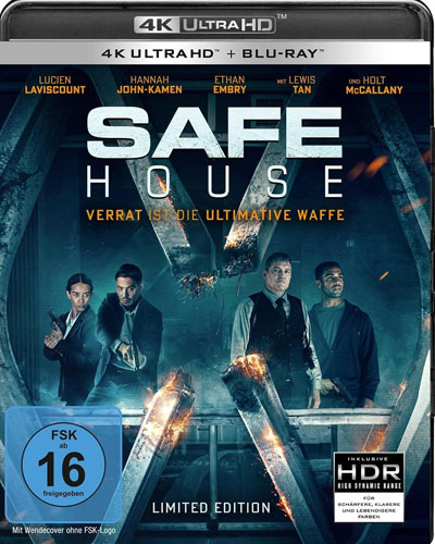 Safe House-Verrat ist die ult. Waffe LTD, 1 4K UHD-Blu-ray + 1 Blu-ray