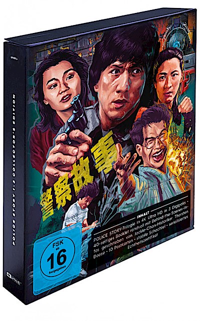 Police Story 1-3 (4K-UHD (Ltd. Collector’s Edition)