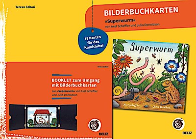 Bilderbuchkarten »Superwurm« von Axel Scheffler und Julia D