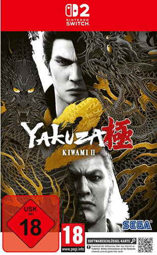 Yakuza Kiwami 2  NSW2  (SSK)  Software-Schlüssel-Karte