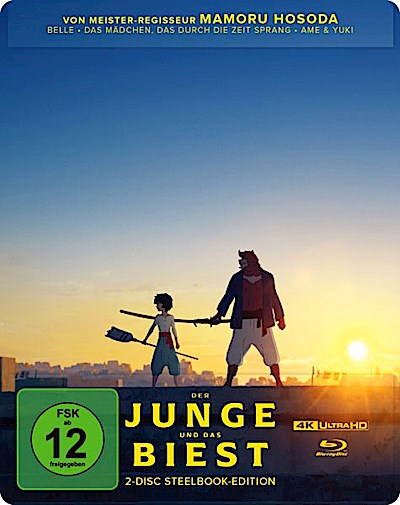 Der Junge und das Biest (Steelbook, 4K-UHD + Blu-ray)
