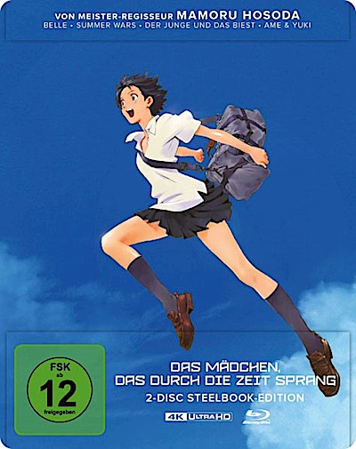 Das Mädchen, das durch die Zeit sprang (Steelbook, 4K UHD +