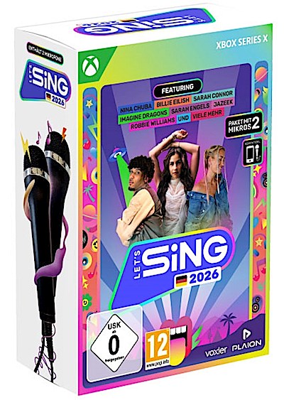 Lets Sing  2026  XBSX  + 2 Mics