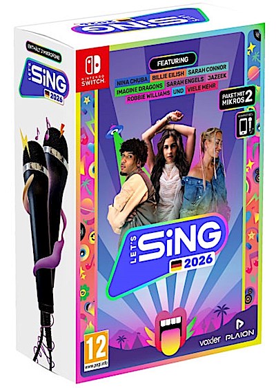 Lets Sing  2026  SWITCH  + 2 Mics