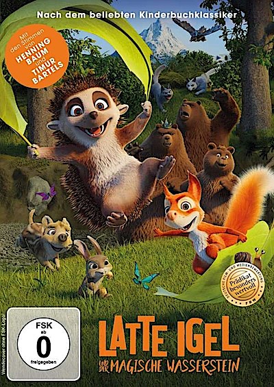 Latte Igel und der magische Wasserstein, 1 DVD