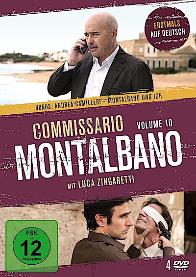 Commissario Montalbano-Volume 10. Vol.10, 4 DVD