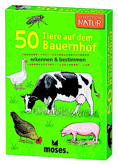 50 Tiere auf dem Bauernhof