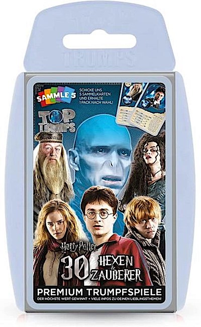 Top Trumps Harry Potter 30 Hexen und Zauberer