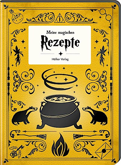 Meine magischen Rezepte - Zauberschüler Gelb