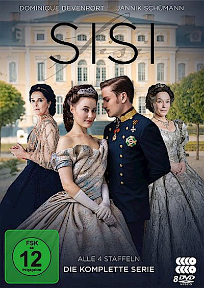 Sisi - Die komplette Serie, 8 DVDs