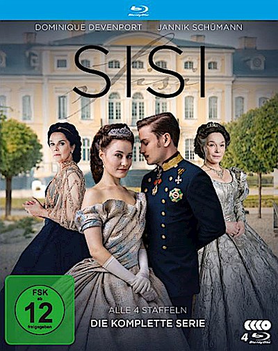 Sisi - Die komplette Serie, 4 Blu-ray