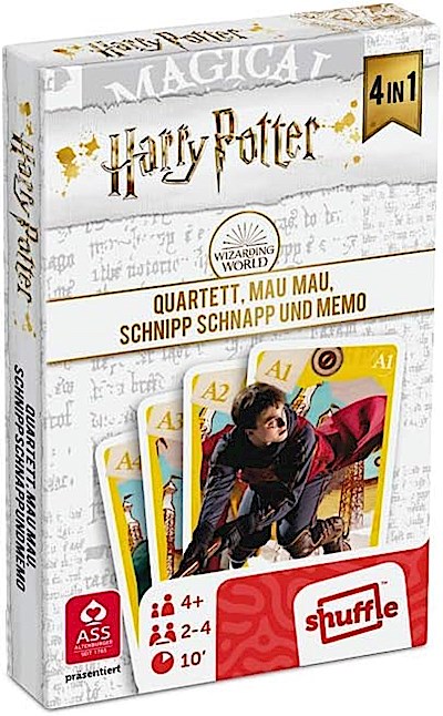 Harry Potter - Quartett 4 in 1