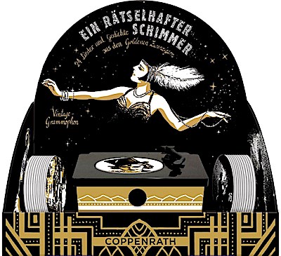 Vintage-Plattenspieler: Rätselhafter Schimmer-Goldene 20er