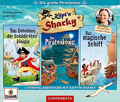 Käpt’n Sharky - Die große Piratenbox (3 CDs)