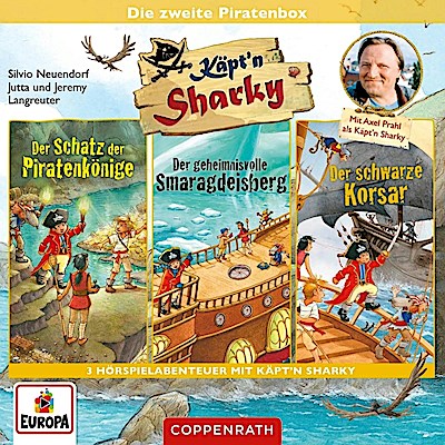 CD-Hörspiel: Käpt’n Sharky - Die zweite Piratenbox (3 CDs)