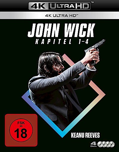 John Wick: Kapitel 1-4 (4K-UHD)