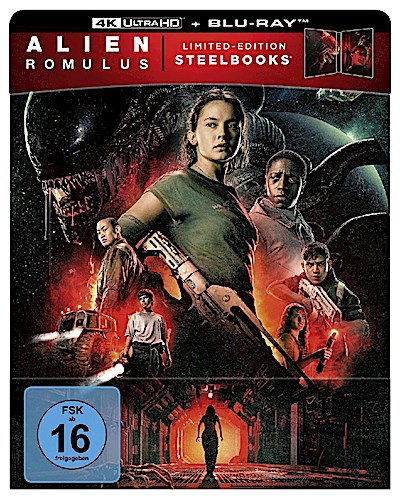 Alien: Romulus, 1 4K UHD-Blu-ray + 1 Blu ray (Limited Steelbook)