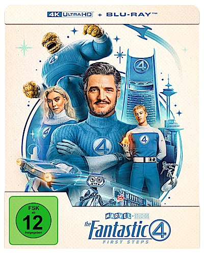 The Fantastic Four: First Steps UHD + Blu-ray (Limited Steelbook)