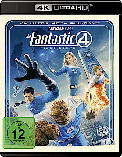 The Fantastic Four: First Steps UHD + Blu-ray