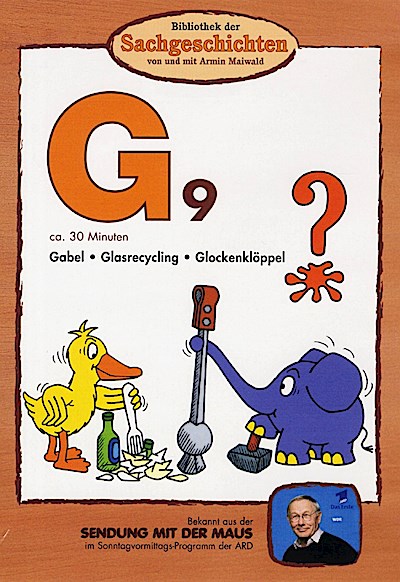 Bibliothek der Sachgeschichten - G9, Gabel / Glasrecycling / Glockenklöppel, 1 DVD