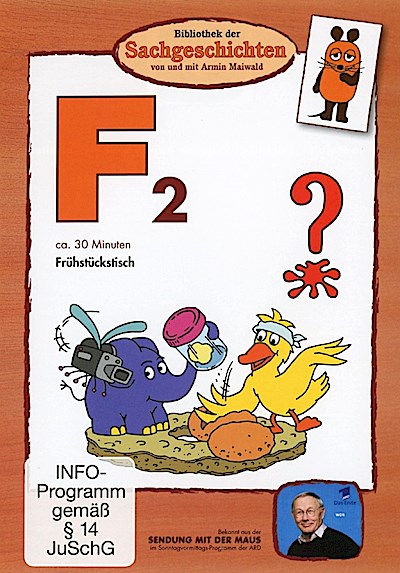 Bibliothek der Sachgeschichten - F2, Frühstückstisch, 1 DVD