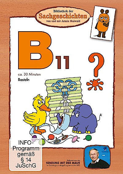 Bibliothek der Sachgeschichten - B11, Basteln, 1 DVD