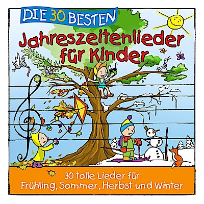 Die 30 besten Jahreszeitenlieder für Kinder