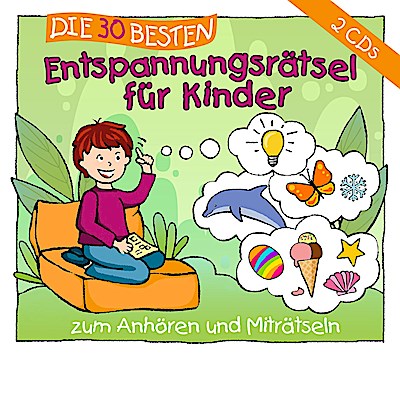 Die 30 besten Entspannungsrätsel für Kinder, 2 Audio-CD