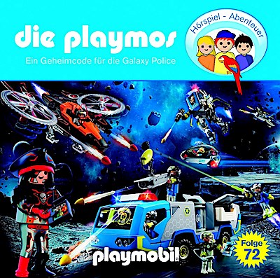 Die Playmos-(72)Geheimcode Für Die Galaxy Police