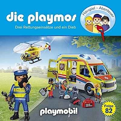Die Playmos-(82)Drei Rettungseinsätze Und Ein Dieb