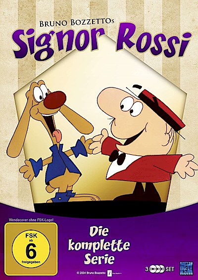 Signor Rossi - Gesamtbox - New Edition, 3 DVD
