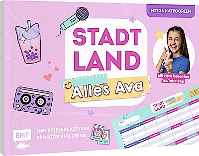 Stadt, Land, Alles Ava - Der Spieleklassiker für Kids und Teens