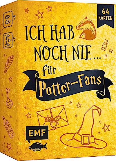 Kartenspiel: Ich hab noch nie ... für Harry Potter-Fans