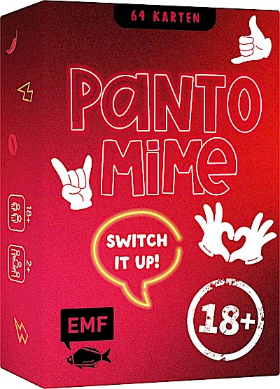 Kartenspiel: Pantomime - Switch it up! - Ü18