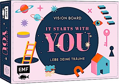 Vision Board: It starts with YOU - Lebe deine Träume für Teens