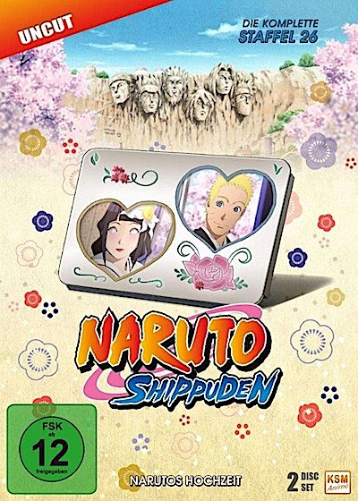 Naruto Shippuden - Narutos Hochzeit. Staffel.26, 2 DVD