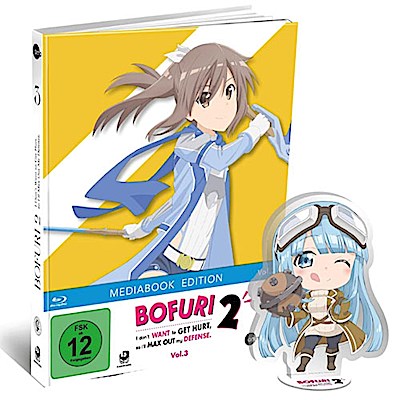 Bofuri: I Don’t Want to Get Hurt, So I’ll Max Out My Defense. - Staffel 2 - Vol.3 - Mediabook - Blu-ray