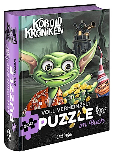 KoboldKroniken. Puzzle im Buch. Voll verheinzelt. 300 Teile