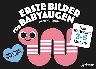 Erste Bilder für Babyaugen. Das Kartenset 3-6 Monate