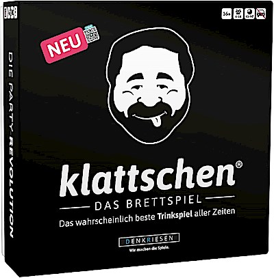klattschen® - Trinkspiel - DAS BRETTSPIEL - Das wahrscheinlich beste Trinkspiel aller Zeiten