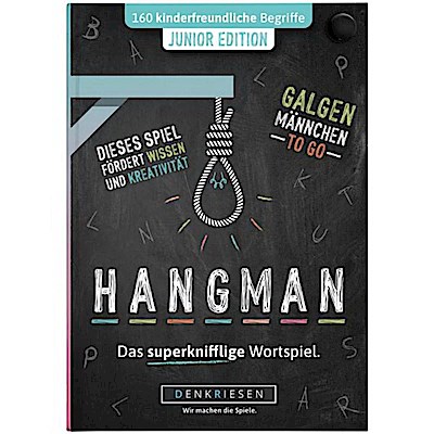 HANGMAN - JUNIOR EDITION - "Galgenmännchen TO GO"