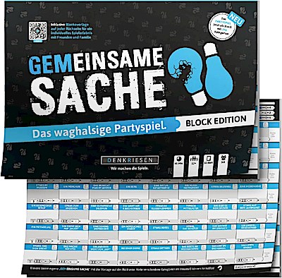 PARTYFIEBER - GEMEINSAME SACHE Block Edition "Das waghalsige Partyspiel"