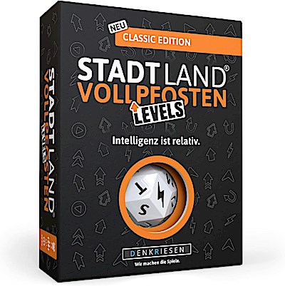 STADT LAND VOLLPFOSTEN® - Levels - CLASSIC EDITION - "Intelligenz ist relativ."
