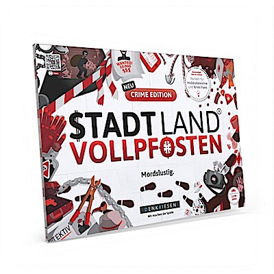 DENKRIESEN - STADT LAND VOLLPFOSTEN® - CRIME EDITION "Mordslustig." - A4