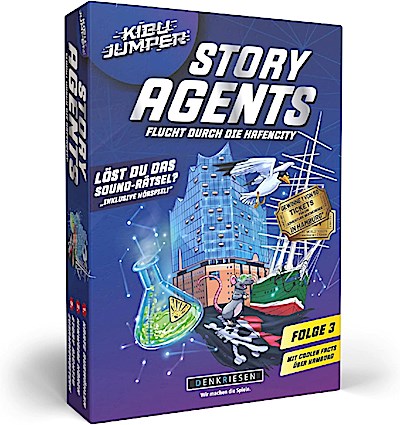 DENKRIESEN - KIBU JUMPER® - Story Agents - Hamburg - "Flucht durch die Hafencity"