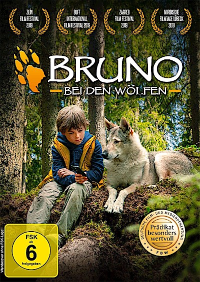 Bruno bei den Wölfen, 1 DVD