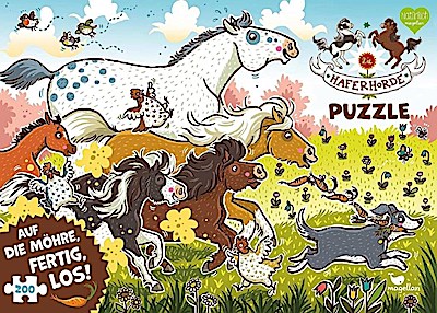 Die Haferhorde - Auf die Möhre, fertig, los! (Puzzle)