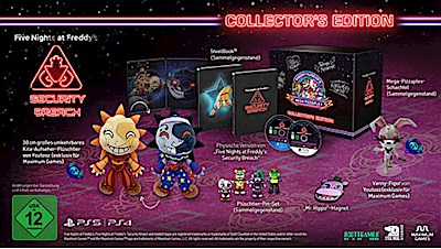 Five Nights at Freddy’s, Security Breach, 1 PS4-Blu-Ray Disc (Collector’s Edition)